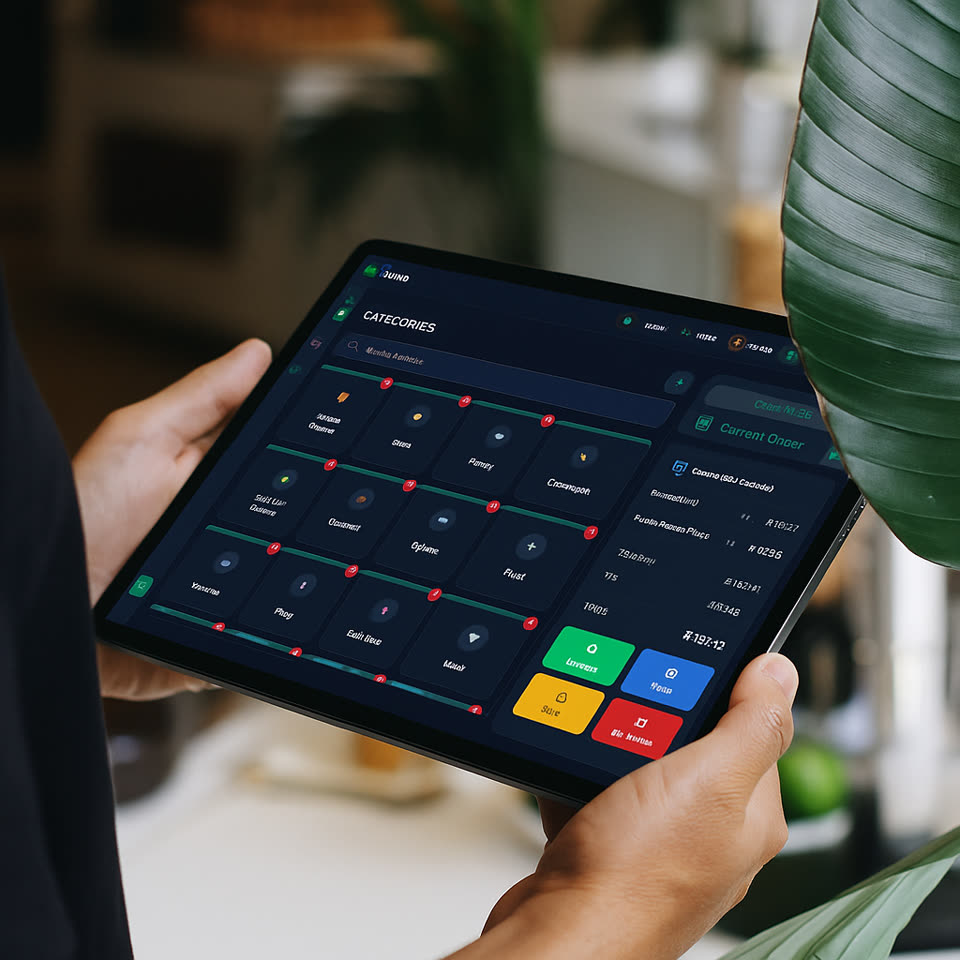 Tavio point of sale during service